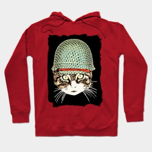 D day Cat Hoodie